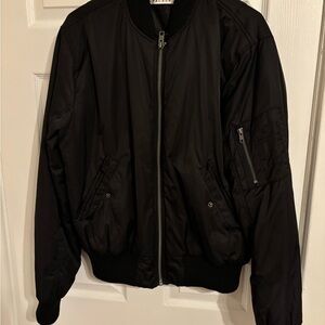 Black Pacsun Bomber Jacket - Polyester